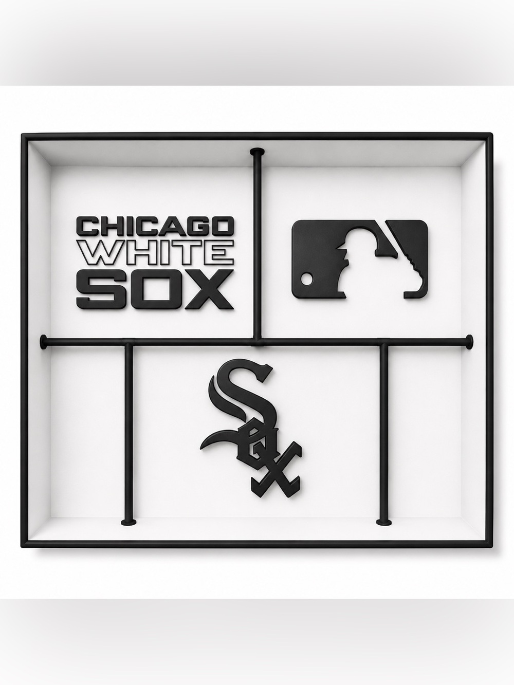 Chicago White Sox MLB Pocket Dump Tray - For Keys, Wallet, Money, Etc